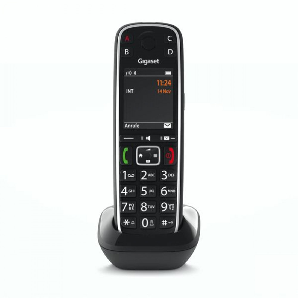 Gigaset E720HX Ασύρματο Τηλέφωνο IP Μαύρο