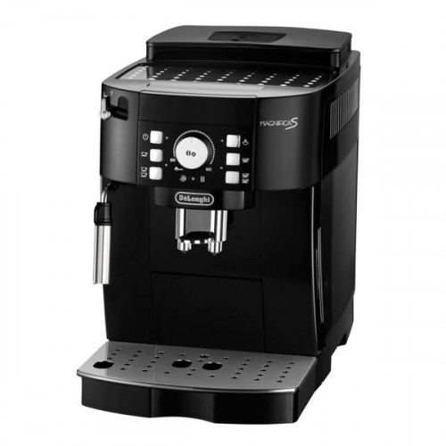 De'Longhi Magnifica S Ecam 21.117.B Αυτόματη Μηχανή Espresso 1450W Πίεσης 15bar με Μύλο Άλεσης Μαύρη