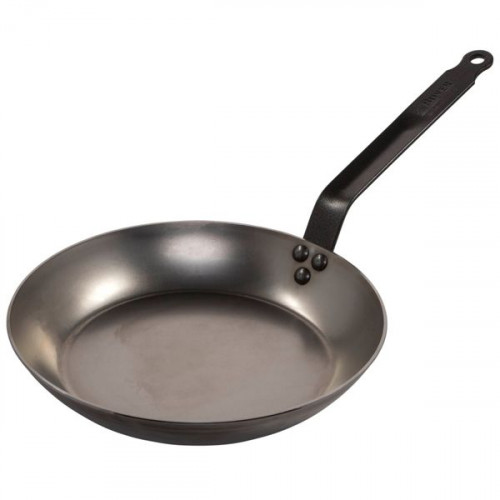 De Buyer Carbone Plus Lyonnaise Τηγάνι από Ανοξείδωτο Ατσάλι 28cmΚωδικός: 5110.28