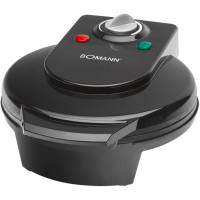 Bomann WA 5018 CB Βαφλιέρα σε Σχήμα Λουλούδι 1200W Black