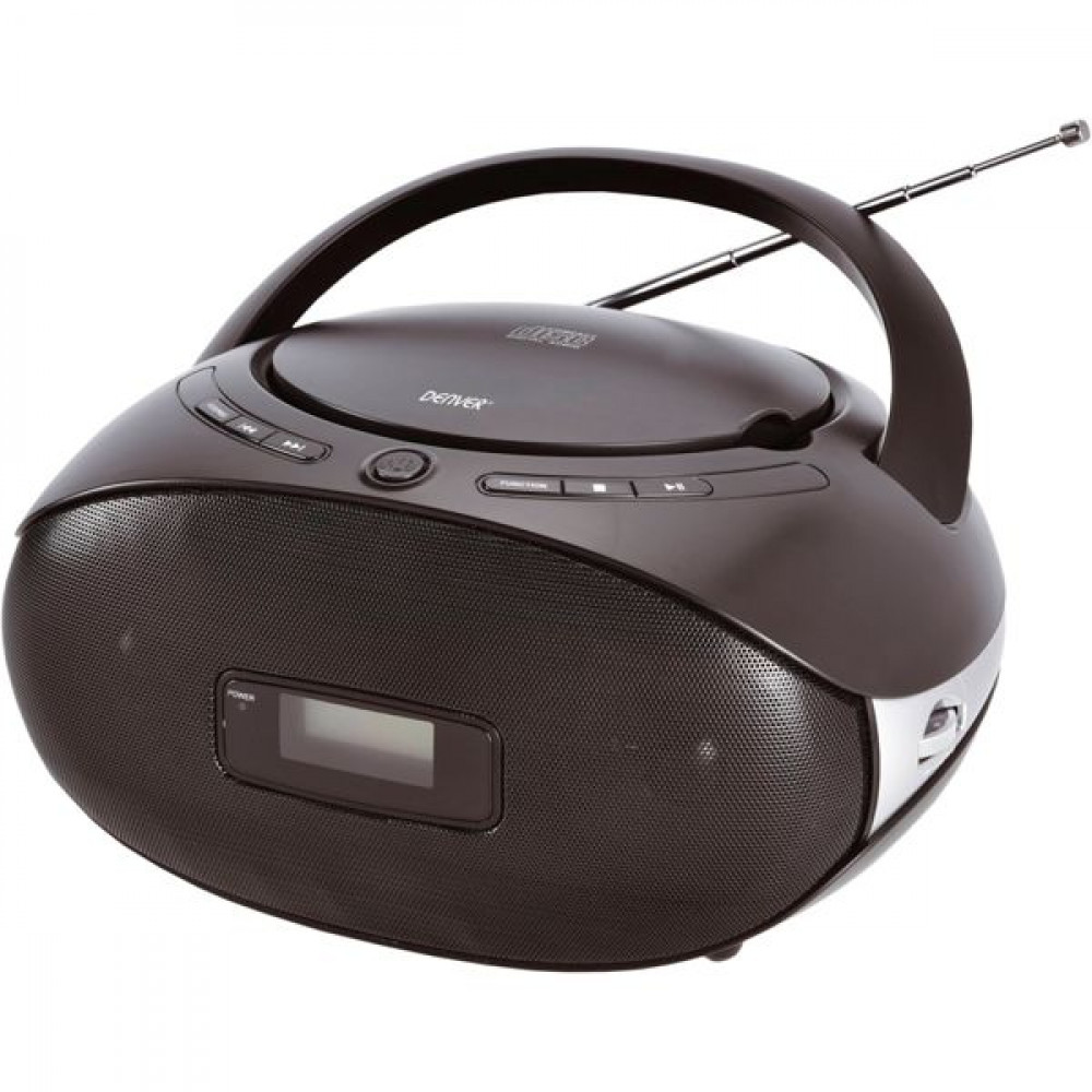 Denver Φορητό Ηχοσύστημα TC-29 με CD / MP3 / Ραδιόφωνο σε Μαύρο Χρώμα