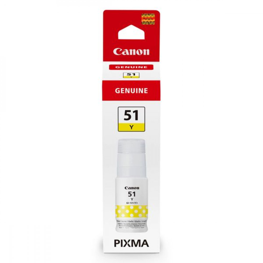 Canon GI-51 Μελάνι Εκτυπωτή InkJet Κίτρινο (4548C001)