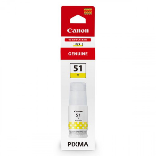 Canon GI-51 Μελάνι Εκτυπωτή InkJet Κίτρινο (4548C001)