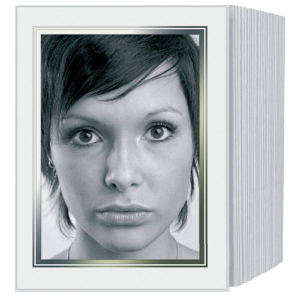 Daiber Picture Frame Silver/White