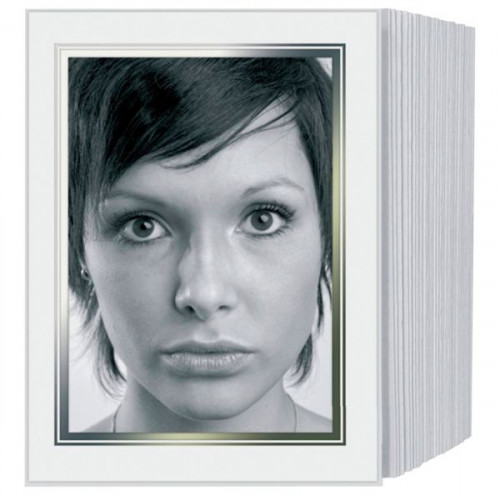 Daiber Picture Frame Silver/White