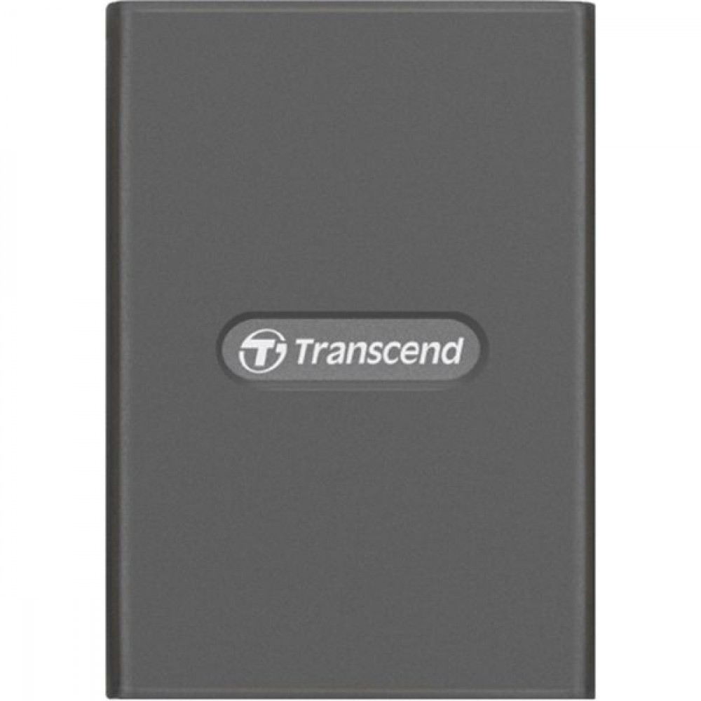 Transcend RDE2 Card Reader USB 3.2 για CFexpress Γκρι