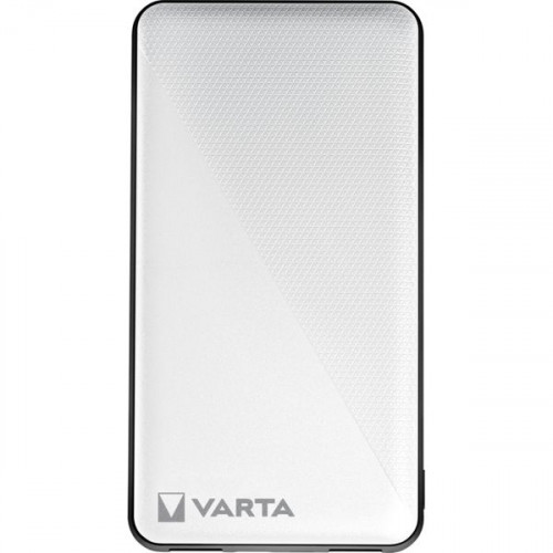 Varta Energy Power Bank 10000mAh με 2 Θύρες USB-A και Θύρα USB-C Λευκό