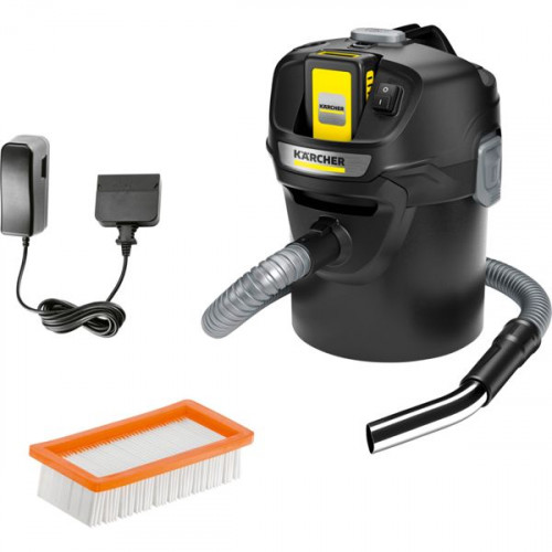 Karcher 1.348-301.0 Σκούπα Στάχτης 230W με Κάδο 14lt