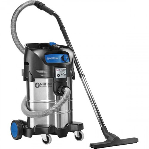 Nilfisk Attix 40-01 PC Σκούπα Υγρών / Στερεών 1500W με Κάδο 37lt