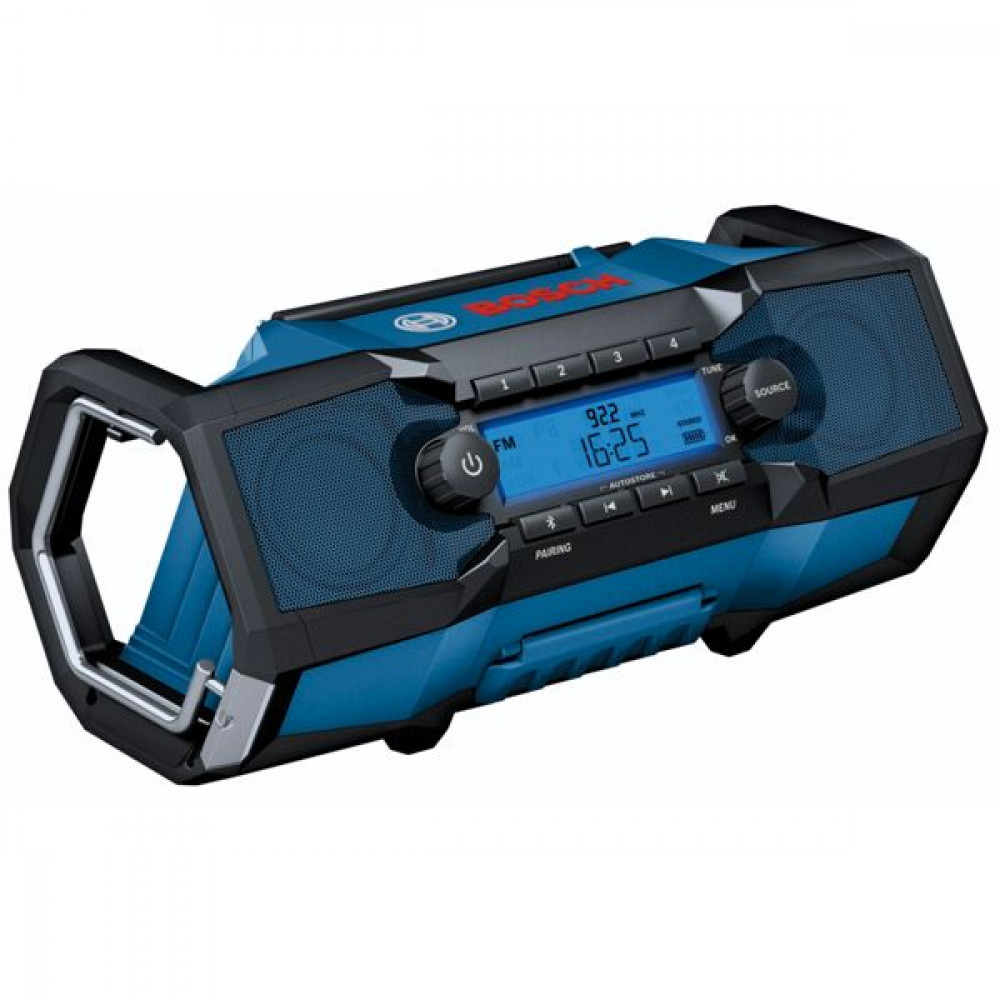 Bosch GPB 18V-2 C Επιτραπέζιο Ραδιόφωνο Επαναφορτιζόμενο με Bluetooth και USB Μπλε