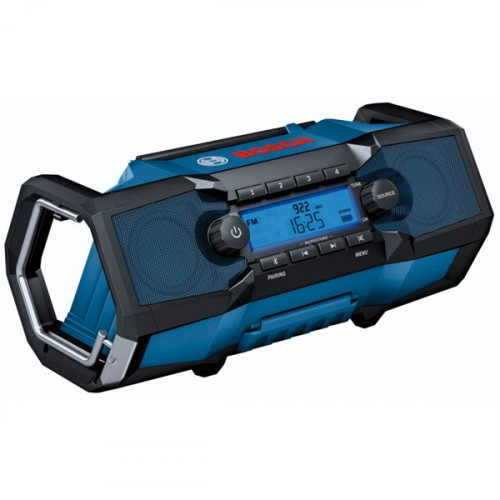 Bosch GPB 18V-2 C Επιτραπέζιο Ραδιόφωνο Επαναφορτιζόμενο με Bluetooth και USB Μπλε