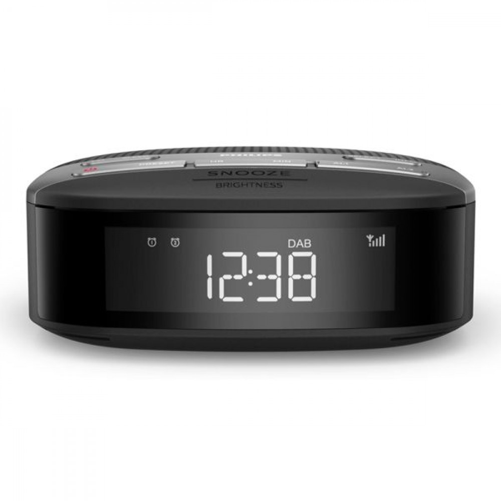 Philips Ψηφιακό Ρολόι Επιτραπέζιο με Ξυπνητήρι DAB TAR3505/12