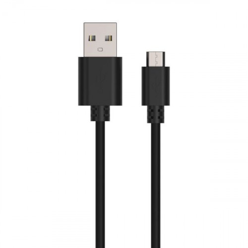 Ansmann Regular USB 2.0 to micro USB Cable Μαύρο 1m (1700-0129)