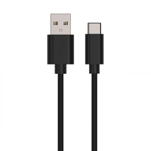 Ansmann USB 2.0 Cable USB-C male - USB-A Μαύρο 1m (1700-0130)