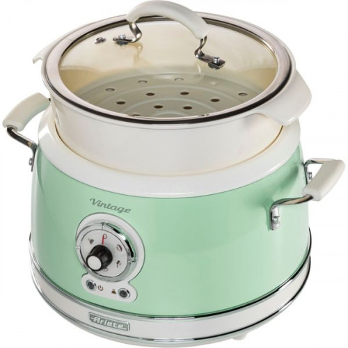Ariete Vintage steamer, green