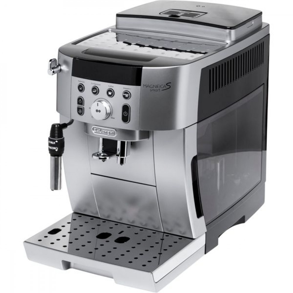 Delonghi Magnifica S Smart ECAM250.31.SB Αυτόματη Μηχανή Espresso 1450W Πίεσης 15bar με Μύλο Άλεσης Ασημί