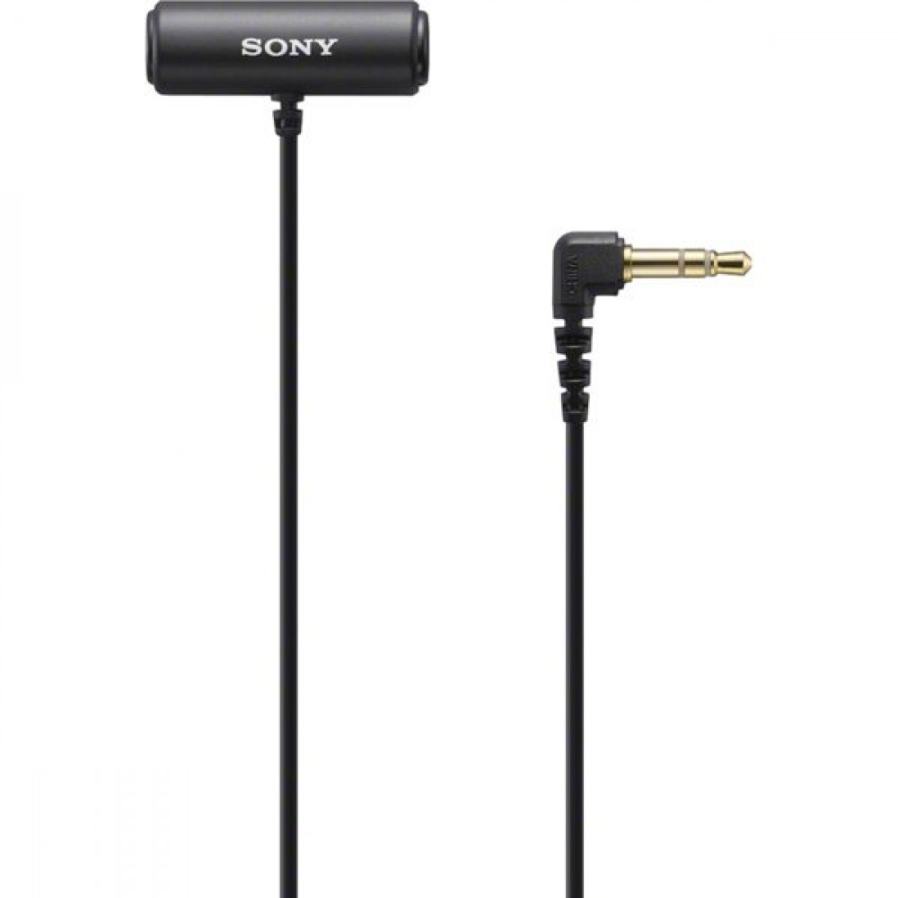 Sony Πυκνωτικό Μικρόφωνο 3.5mm ECM-LV1 Πέτου Δημοσιογραφικό