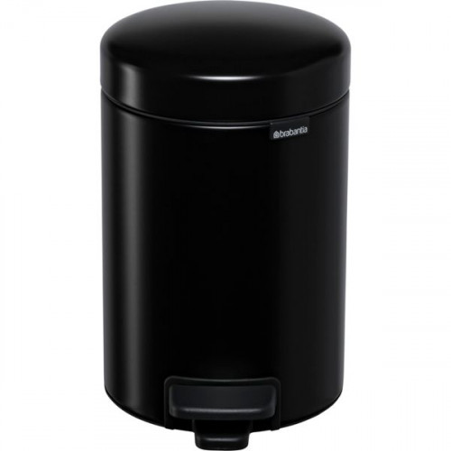 Brabantia Treteimer Newicon 3,0 L Black matt