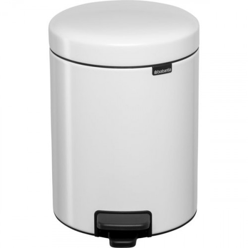 Brabantia 1120/65 Μεταλλικό Καλαθάκι Μπάνιου 5lt Λευκό
