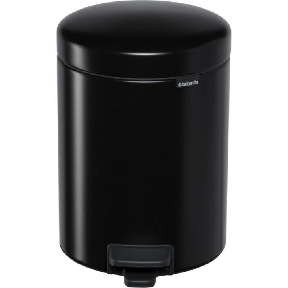 Brabantia Treteimer Newicon 5,0 L Black matt