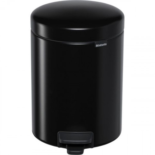 Brabantia Treteimer Newicon 5,0 L Black matt