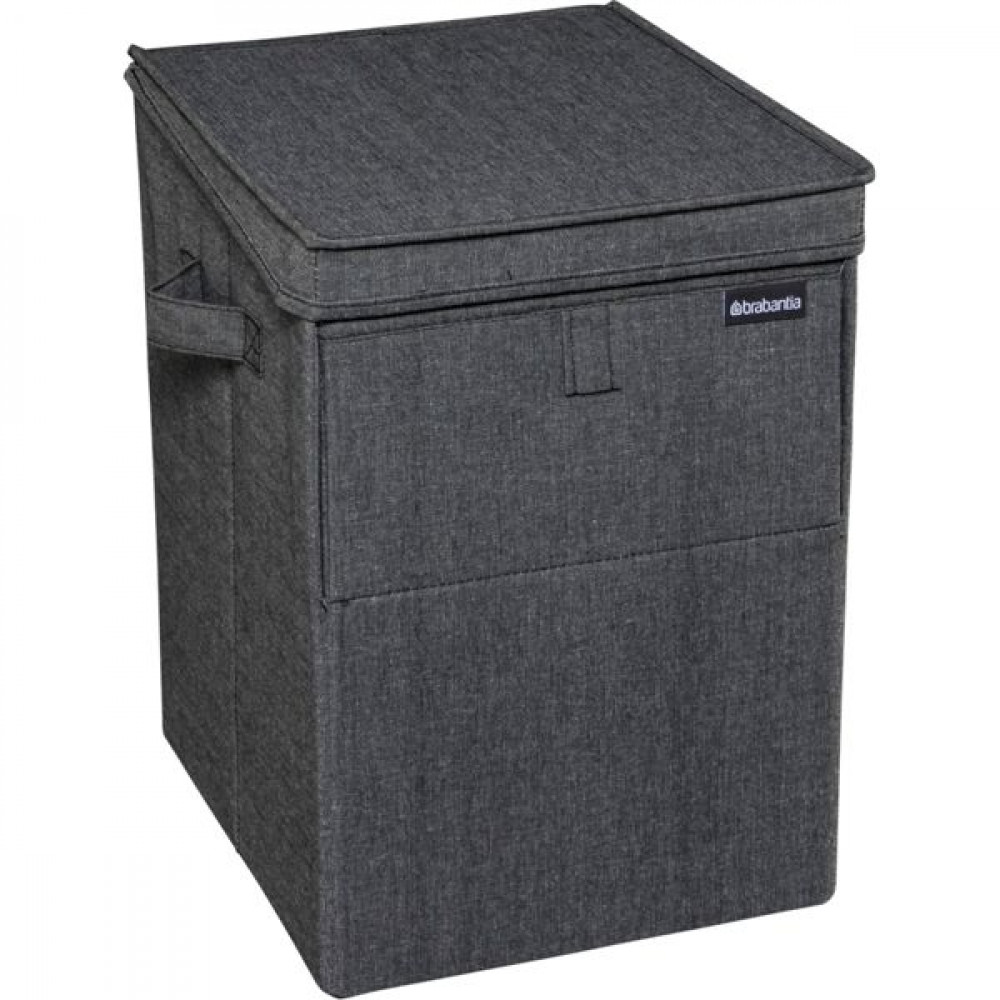 Brabantia 120442 Καλάθι Απλύτων Υφασμάτινο 35x44.5x32cm Μαύρο