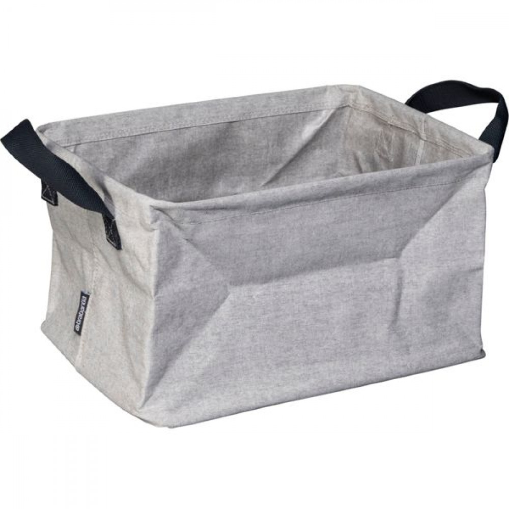 Brabantia Box 105685 Καλάθι Απλύτων Υφασμάτινο 26x37x44cm Γκρι
