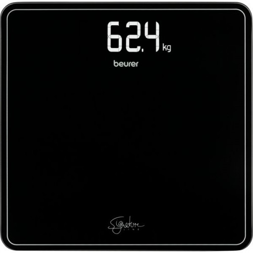 Beurer GS 400 Signature Line Ψηφιακή Ζυγαριά σε Μαύρο χρώμα