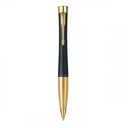 Parker Στυλό Ballpoint με Μπλε Μελάνι Urban Twist Matte Black GT