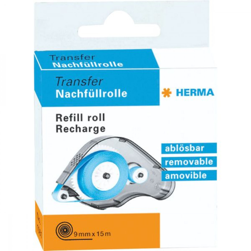 Herma Κόλλα Roller Transfer Refill Pack Removable 15m