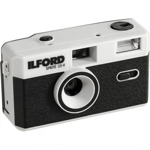 Ilford Φωτογραφική Μηχανή με Film Sprite 35-II Black/Silver