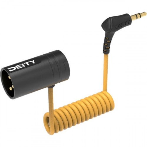 Deity Cable XLR male - 3.5mm male Κίτρινο 0.3m (DY-V-LINK)