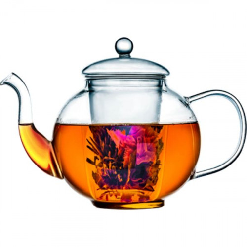 Bredemeijer Verona Single-Walled Teapot Τσαγιέρα Γυάλινη με Φίλτρο σε Διάφανο Χρώμα 1500ml