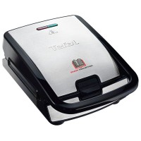 Tefal SW854D16 Τοστιέρα με Αποσπώμενες Πλάκες για 2 Τοστ 700W Inox
