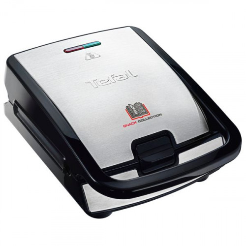 Tefal SW854D16 Τοστιέρα με Αποσπώμενες Πλάκες για 2 Τοστ 700W Inox