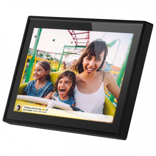 Braun Phototechnik Digiframe 1019 Ψηφιακή Κορνίζα LED με Οθόνη Αφής 10.1 με WiFi Μαύρη