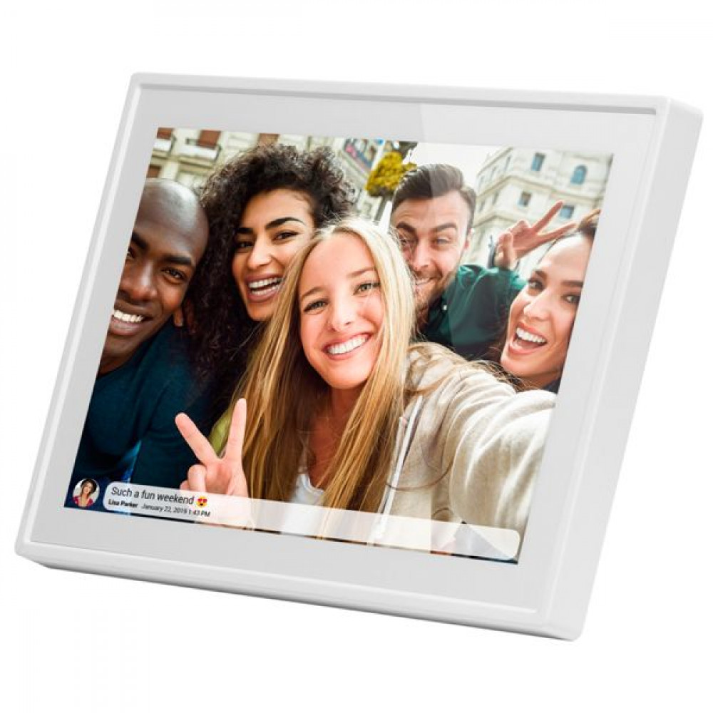 Braun Phototechnik Digiframe 1019 Ψηφιακή Κορνίζα LED με Οθόνη Αφής 10.1 με WiFi Λευκή