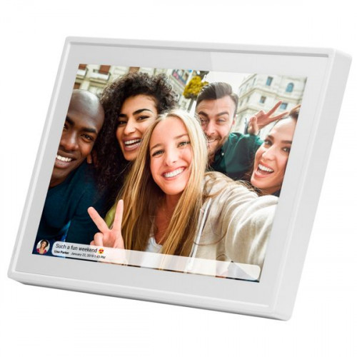 Braun Phototechnik Digiframe 1019 Ψηφιακή Κορνίζα LED με Οθόνη Αφής 10.1 με WiFi Λευκή