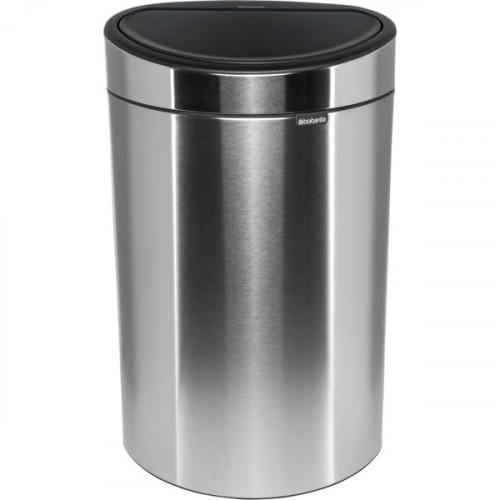 Brabantia Touch Bin New Κάδος Ανακύκλωσης Μεταλλικός Steel Matt 33lt