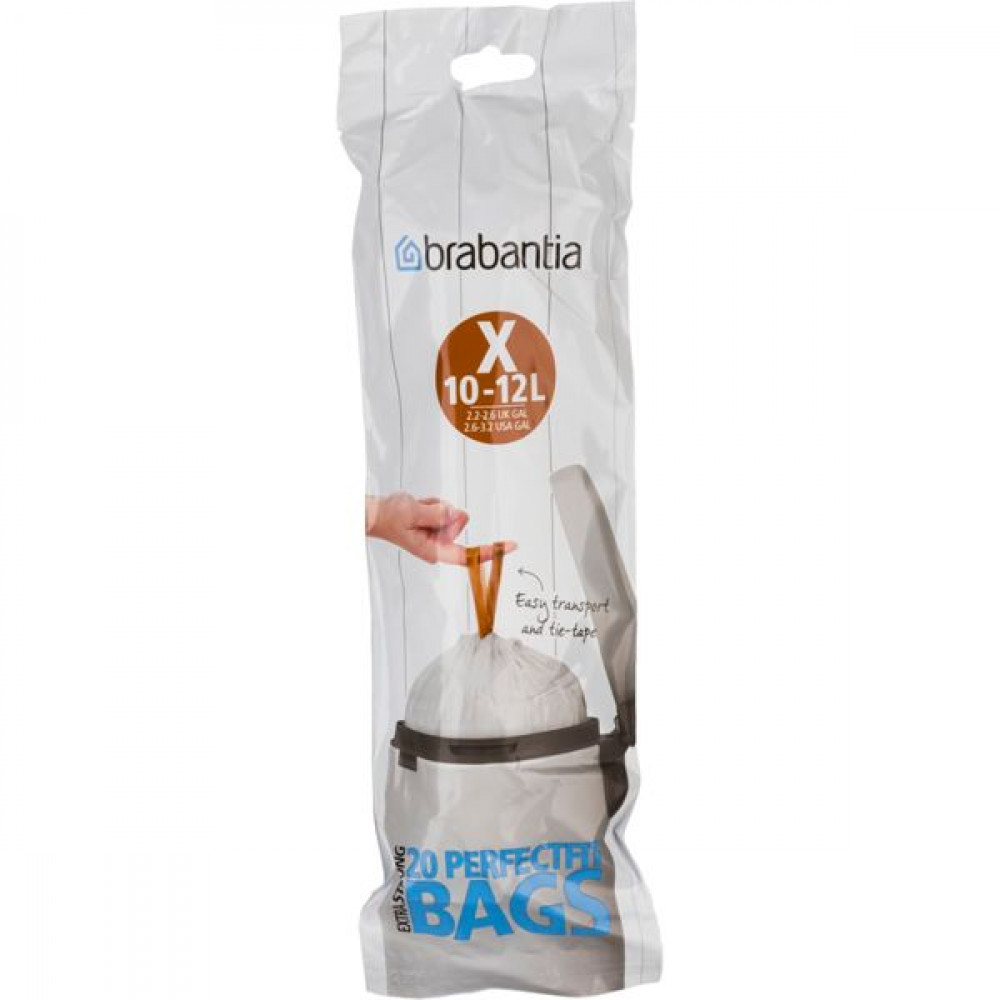 Brabantia PerfectFit Typ X, 12 L, 20 Stck