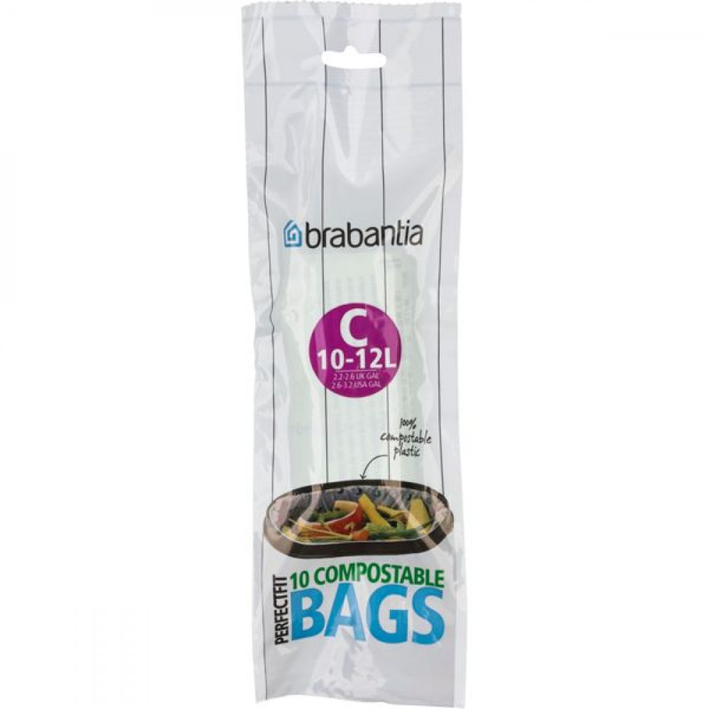 Brabantia PerfectFit kompost. Typ C, 10-12 L, 10 Stck