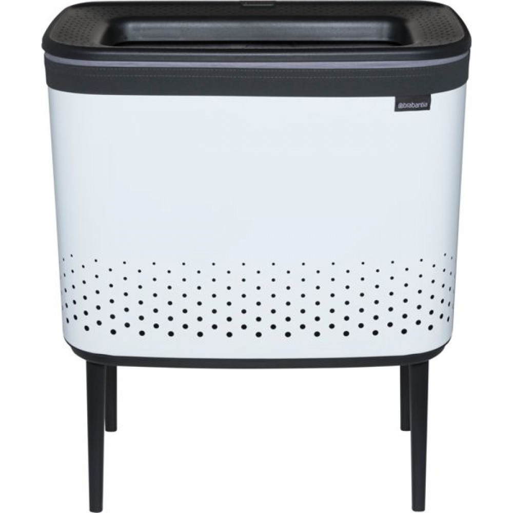 Brabantia 200502 Καλάθι Απλύτων Μεταλλικό Λευκό