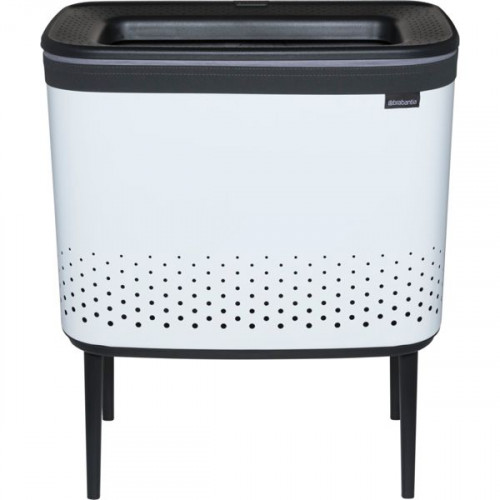 Brabantia 200502 Καλάθι Απλύτων Μεταλλικό Λευκό
