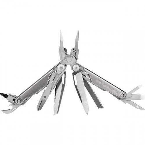 Leatherman Surge Πολυεργαλείο με Θήκη Ασημί