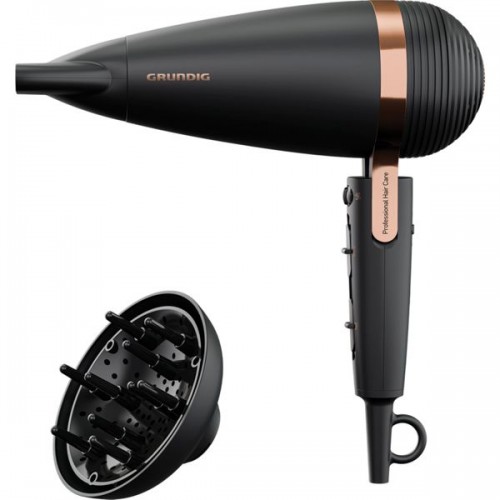 Grundig HD 8080 Black, Rose gold Πιστολάκι Μαλλιών 2300W