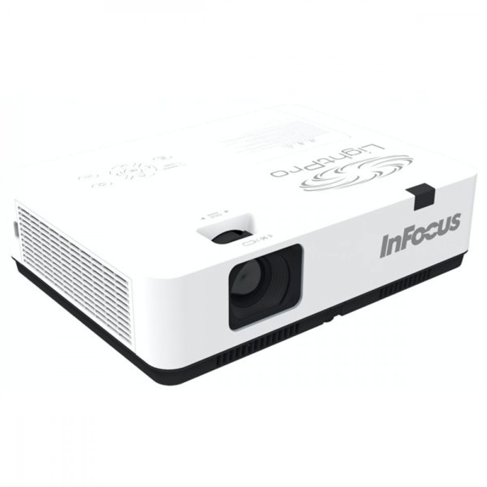 InFocus LightPro IN1036 Projector Τεχνολογίας Προβολής LCD με Φυσική Ανάλυση 1200 x 800 και Φωτεινότητα 4600 Ansi Lumens Λευκός