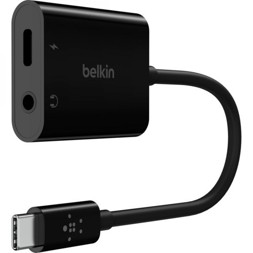 Belkin RockStar Μετατροπέας 3.5mm / USB-C male σε USB-C female