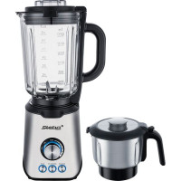 Steba MX4 Plus Μπλέντερ για Smoothies με Γυάλινη Κανάτα 1.75lt 1200W Inox