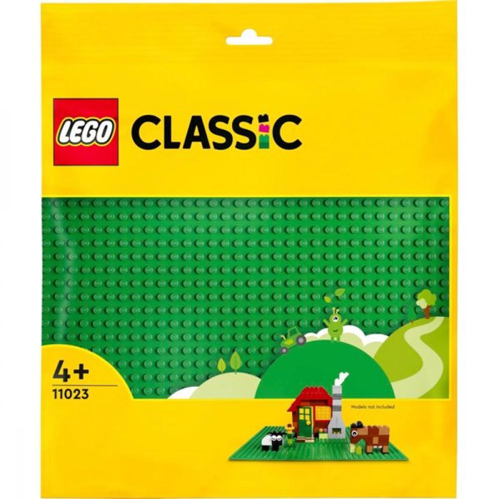 Lego Classic Green Baseplate για 4+ ετώνΚωδικός: 11023