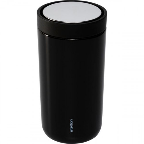 Stelton To Go Click Thermal Ποτήρι Θερμός Black 200ml